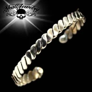 Flat-Twist Copper Cuff (#928)