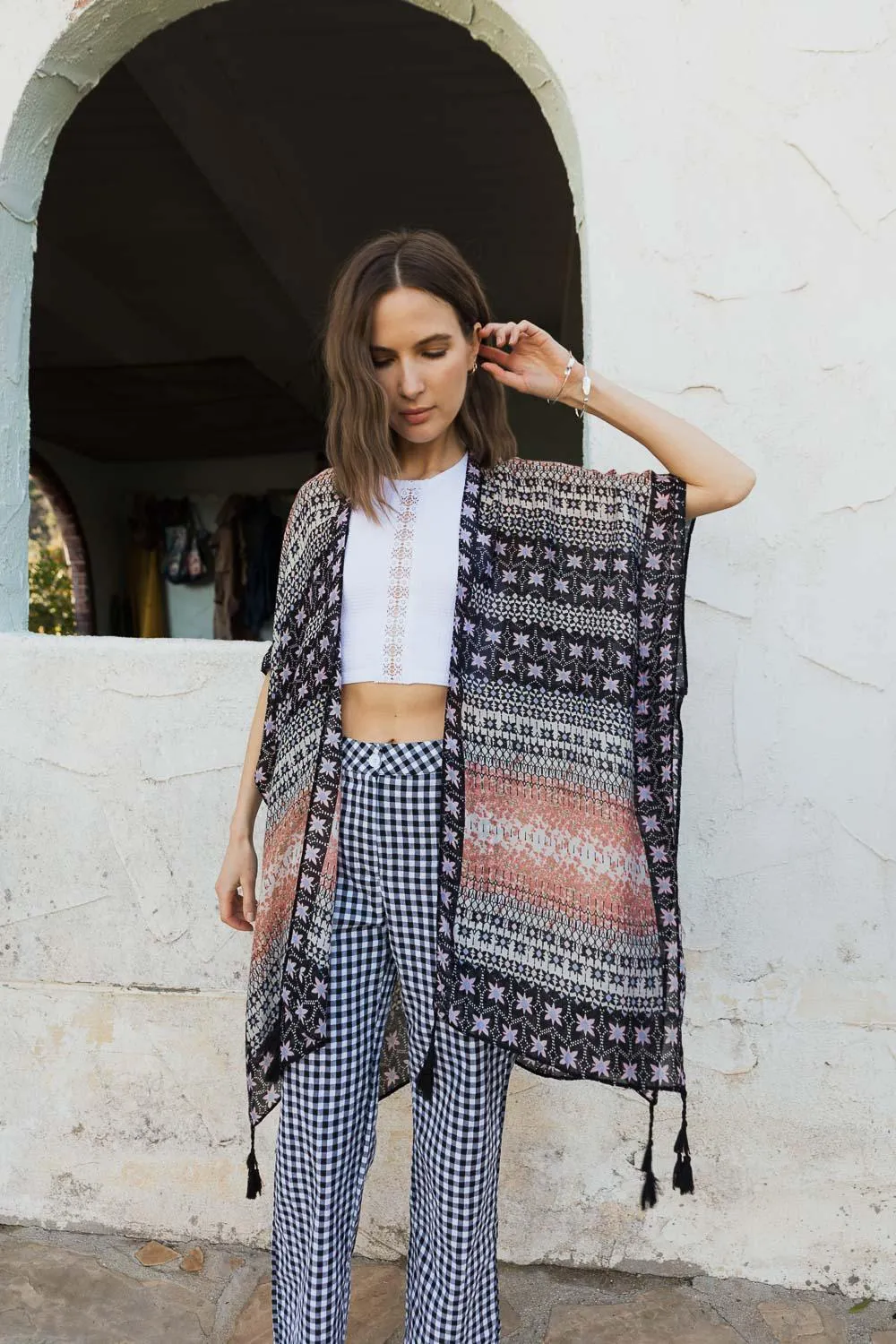 Floral Combo Kimono - 3 colors