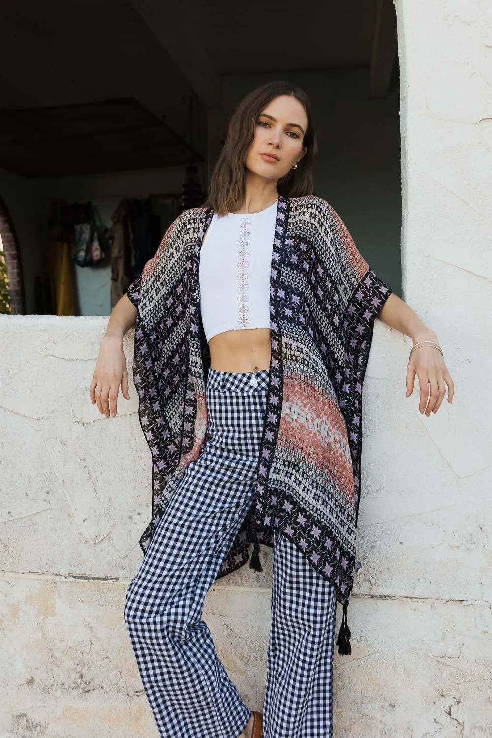 Floral Combo Kimono - 3 colors