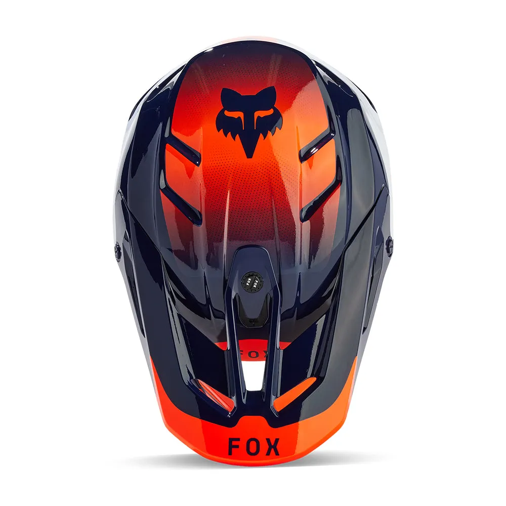 FOX V3 REVISE HELMET MIPS CE [NAVY/ORANGE]