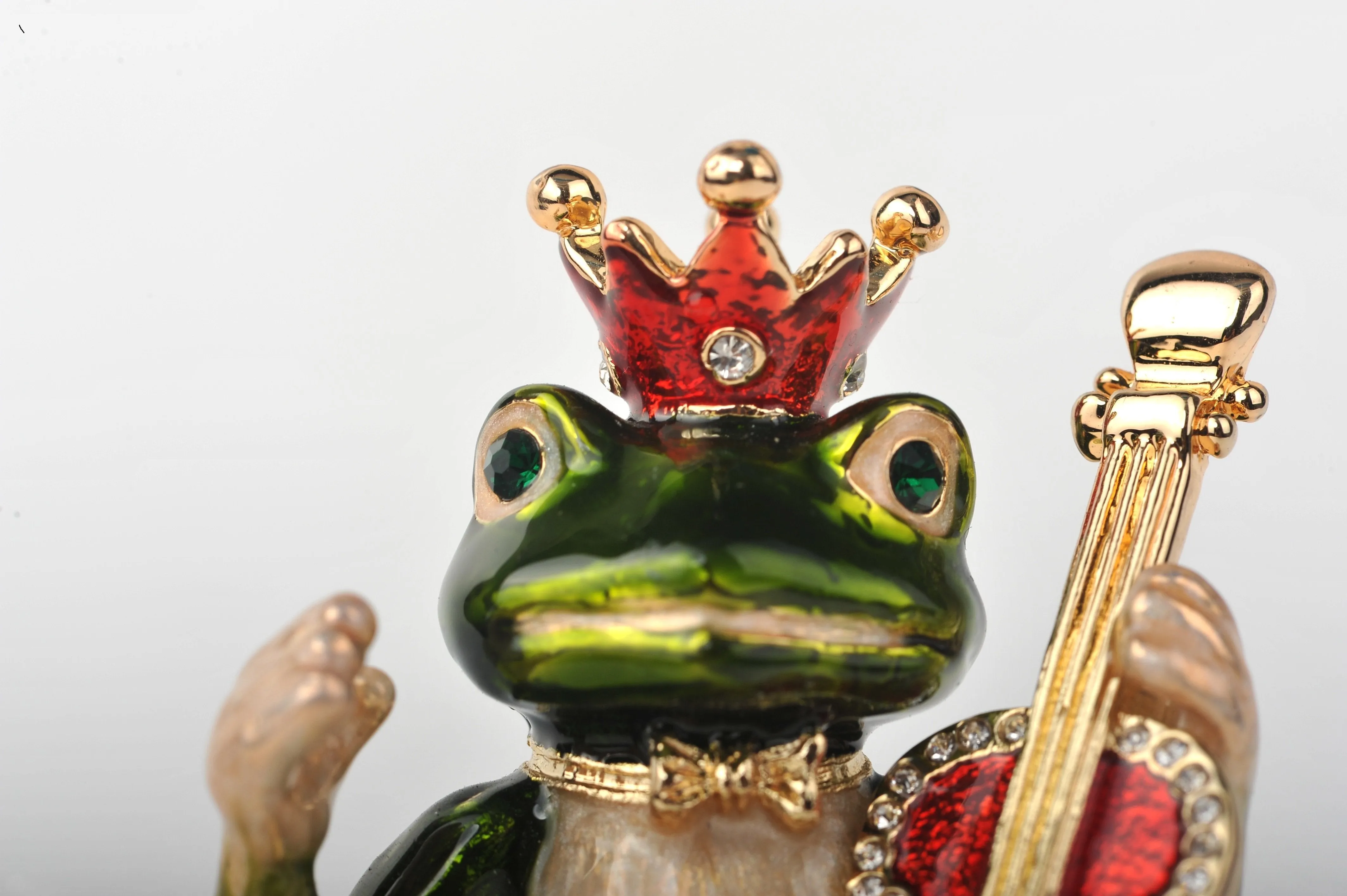 Frog Playing a Guitar