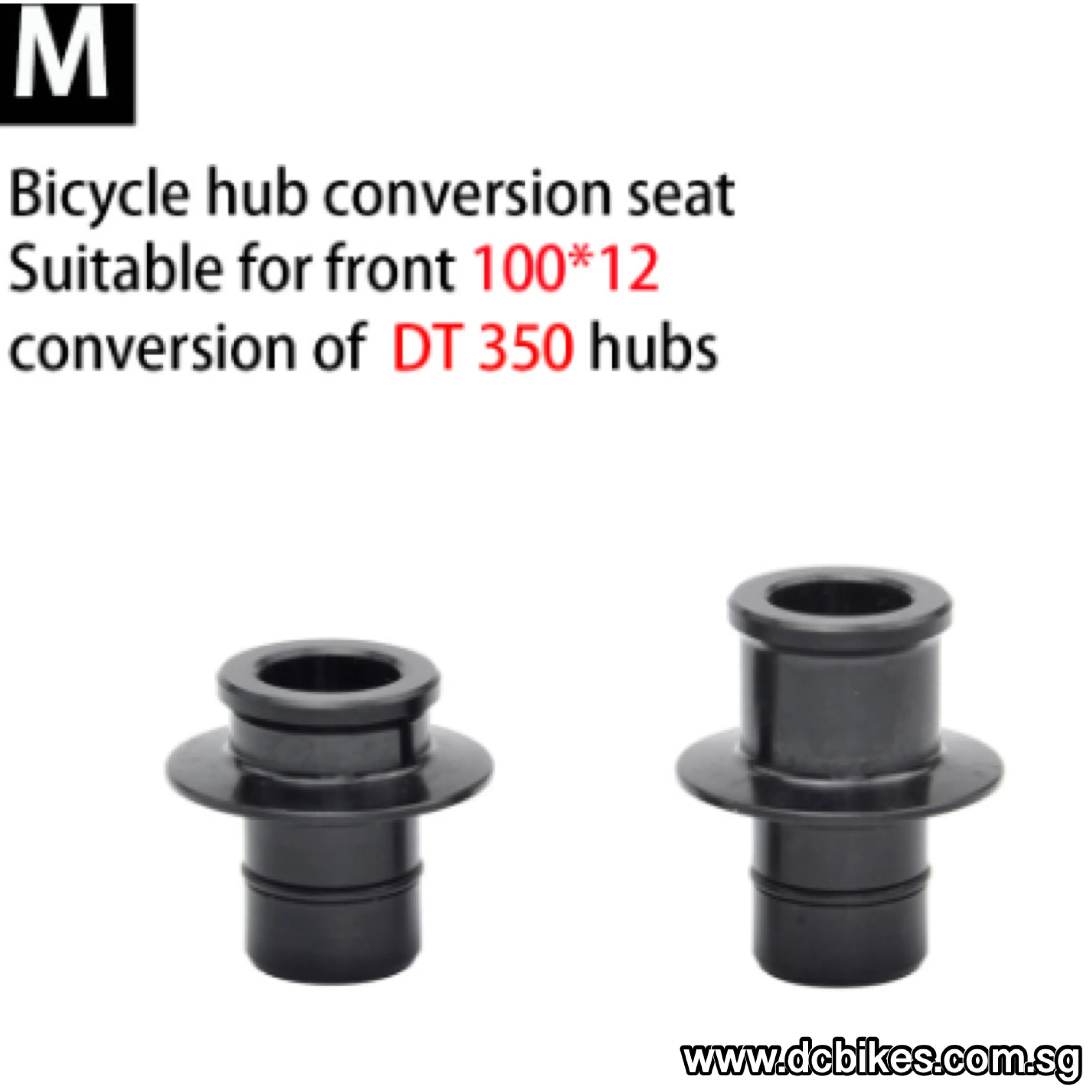 Front | Rear Hub QR Quick Release Thru Axle Conversion Kit Adapter End Caps For DT