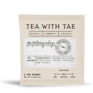 Fruit & Berry Oolong 50 ct. Overwrap Bag