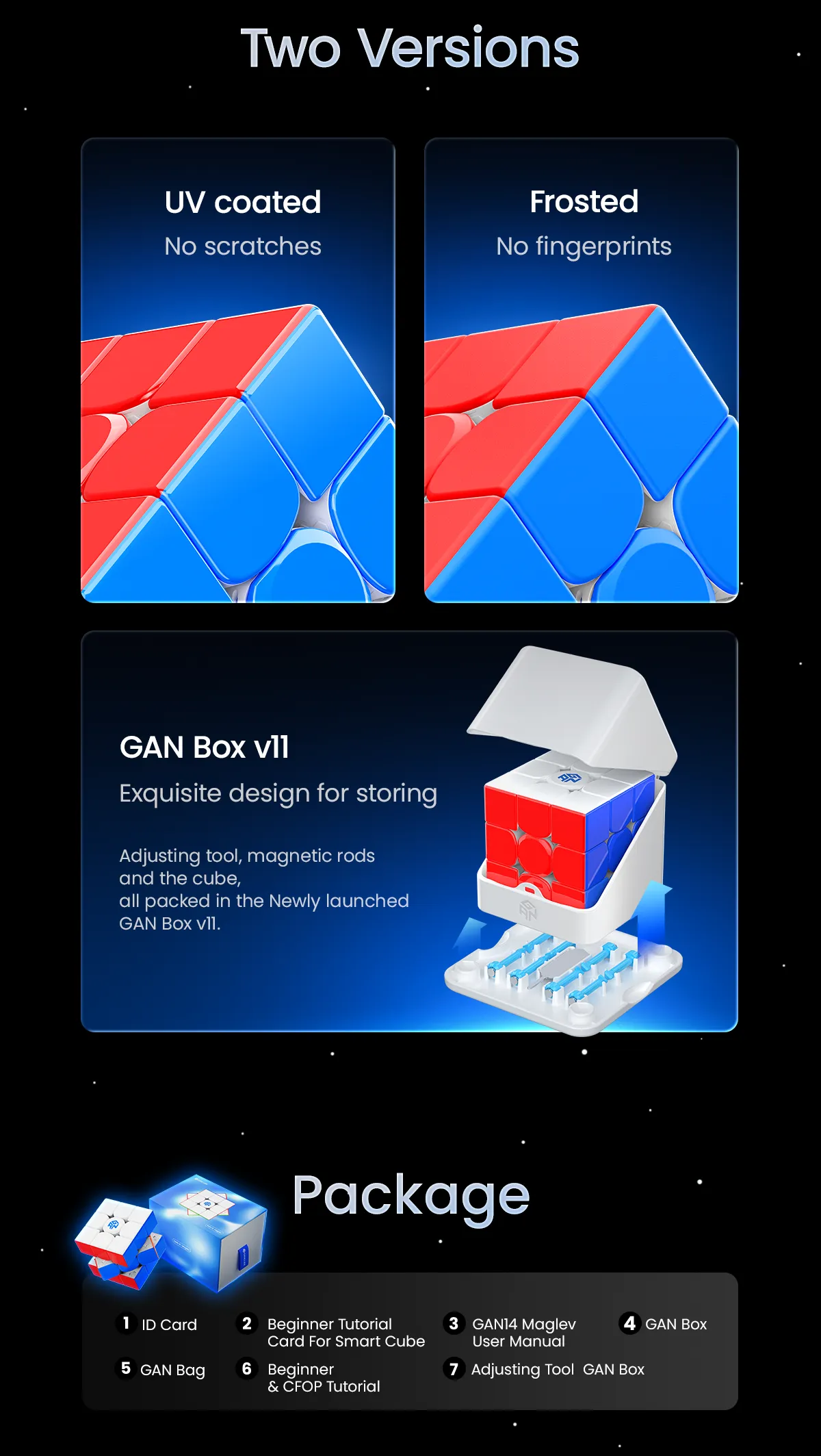 GAN 14 Maglev [Frosted/UV]