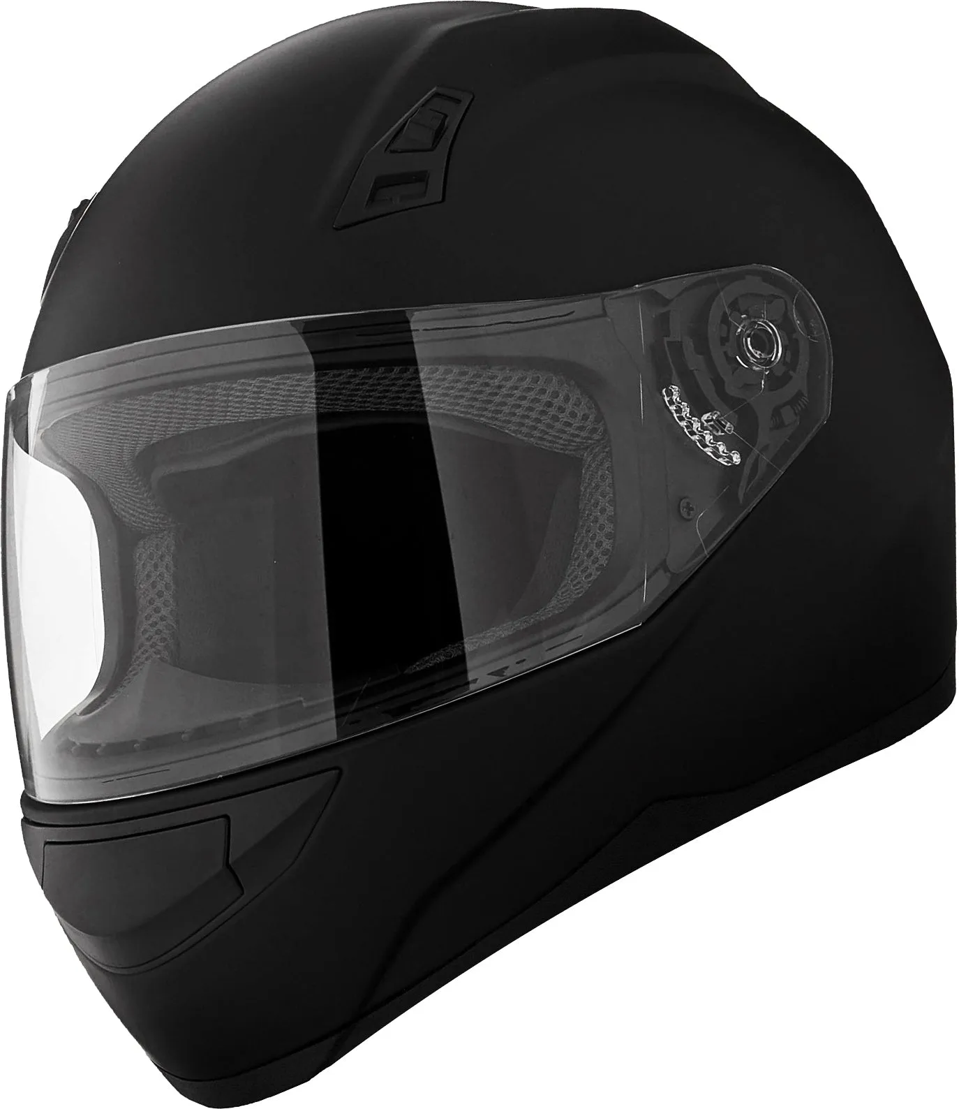 GDM DK-140 Full Face Motorcycle Helmet Matte Black