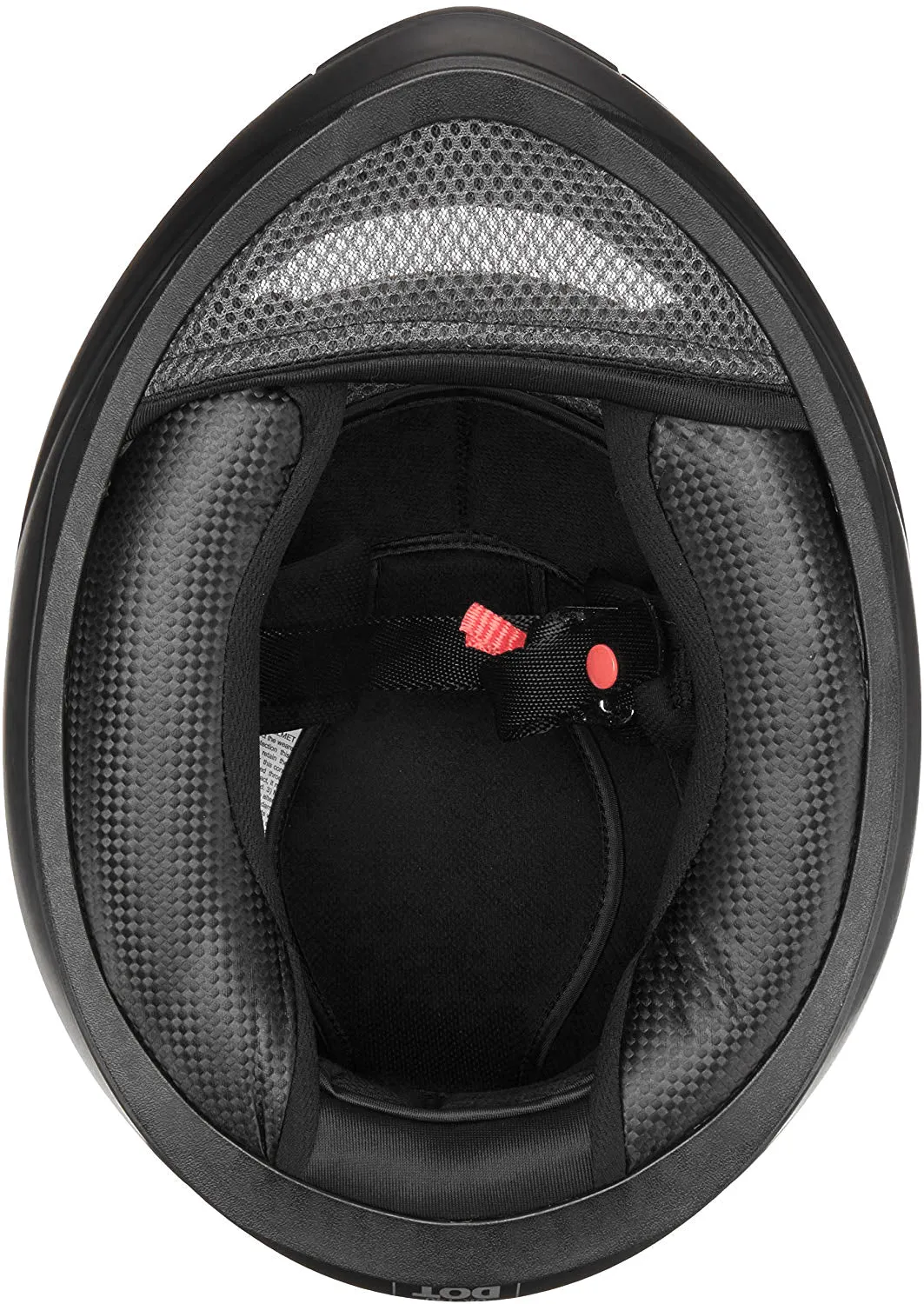 GDM DK-140 Full Face Motorcycle Helmet Matte Black