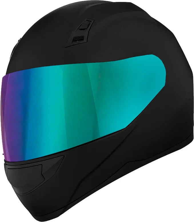 GDM DK-140 Full Face Motorcycle Helmet Matte Black