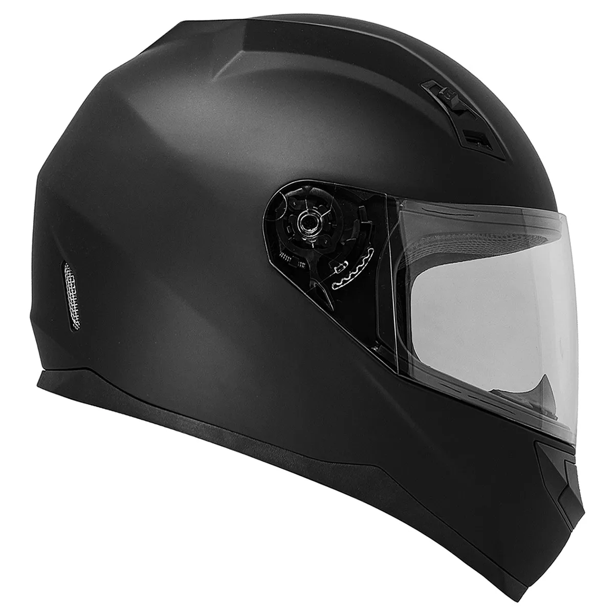 GDM DK-140 Full Face Motorcycle Helmet Matte Black