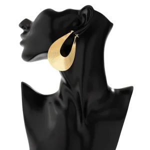 Geometric Abstract Pattern Dangle Earrings