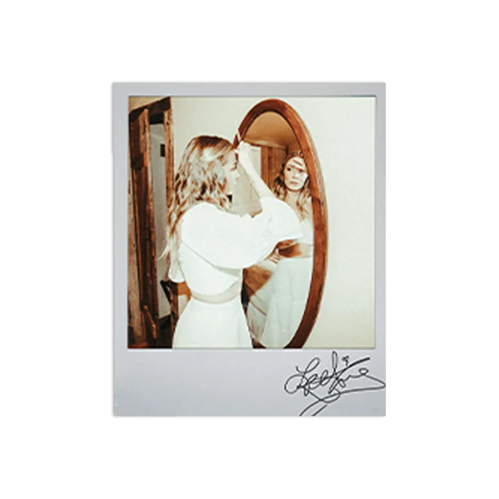god's work cd & signed polaroid