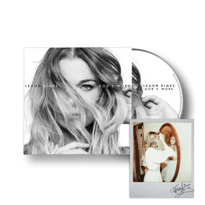 god's work cd & signed polaroid
