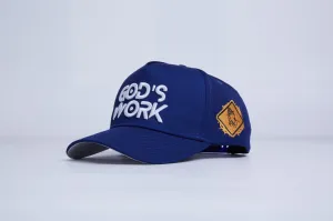 God’s Work- Signature Series Cobalt Snap-Back