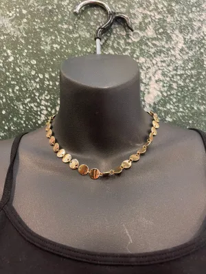 Gold Circle Necklace