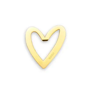Gold Heart Bottle Opener