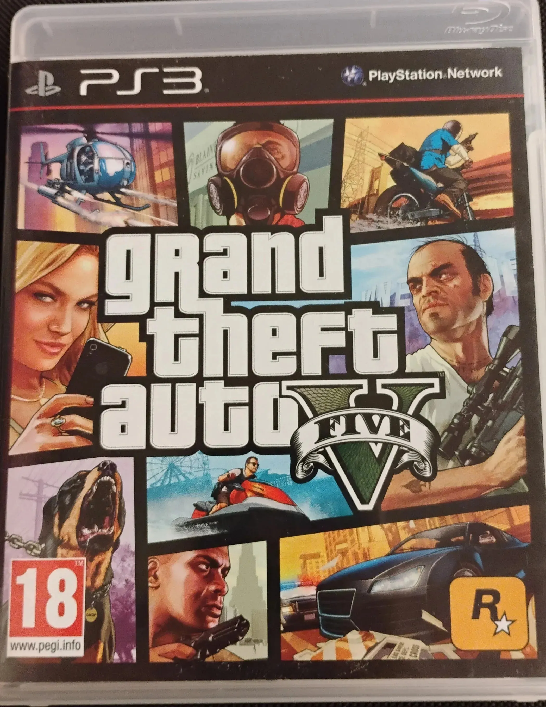 Grand Theft Auto V (U. manual)