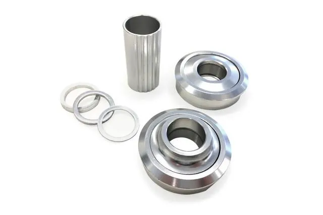 GT Power Series Alloy Cranks Polished with American Bottom Bracket