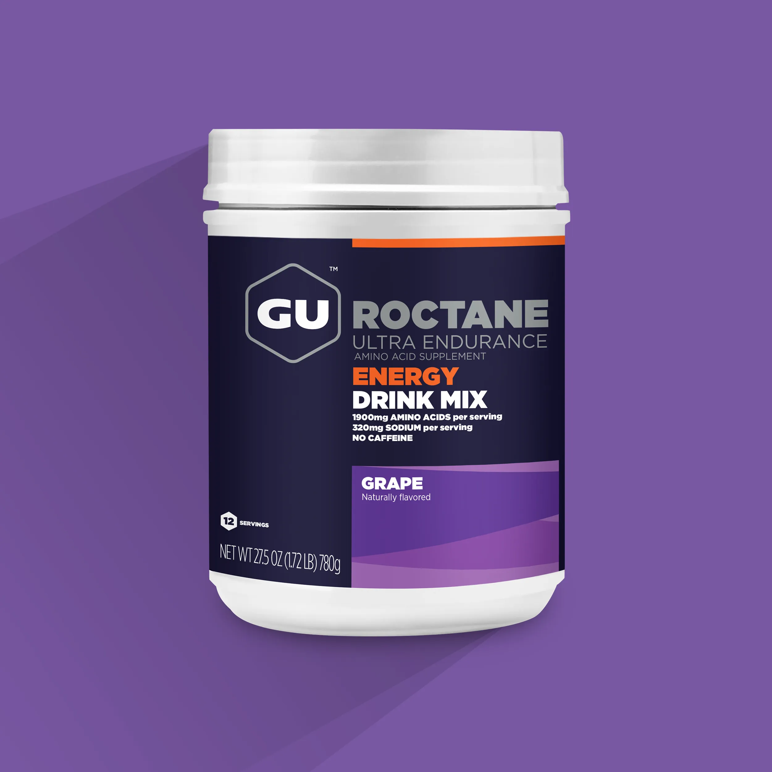 GU Roctane Energy Drink (12 Serv Can)