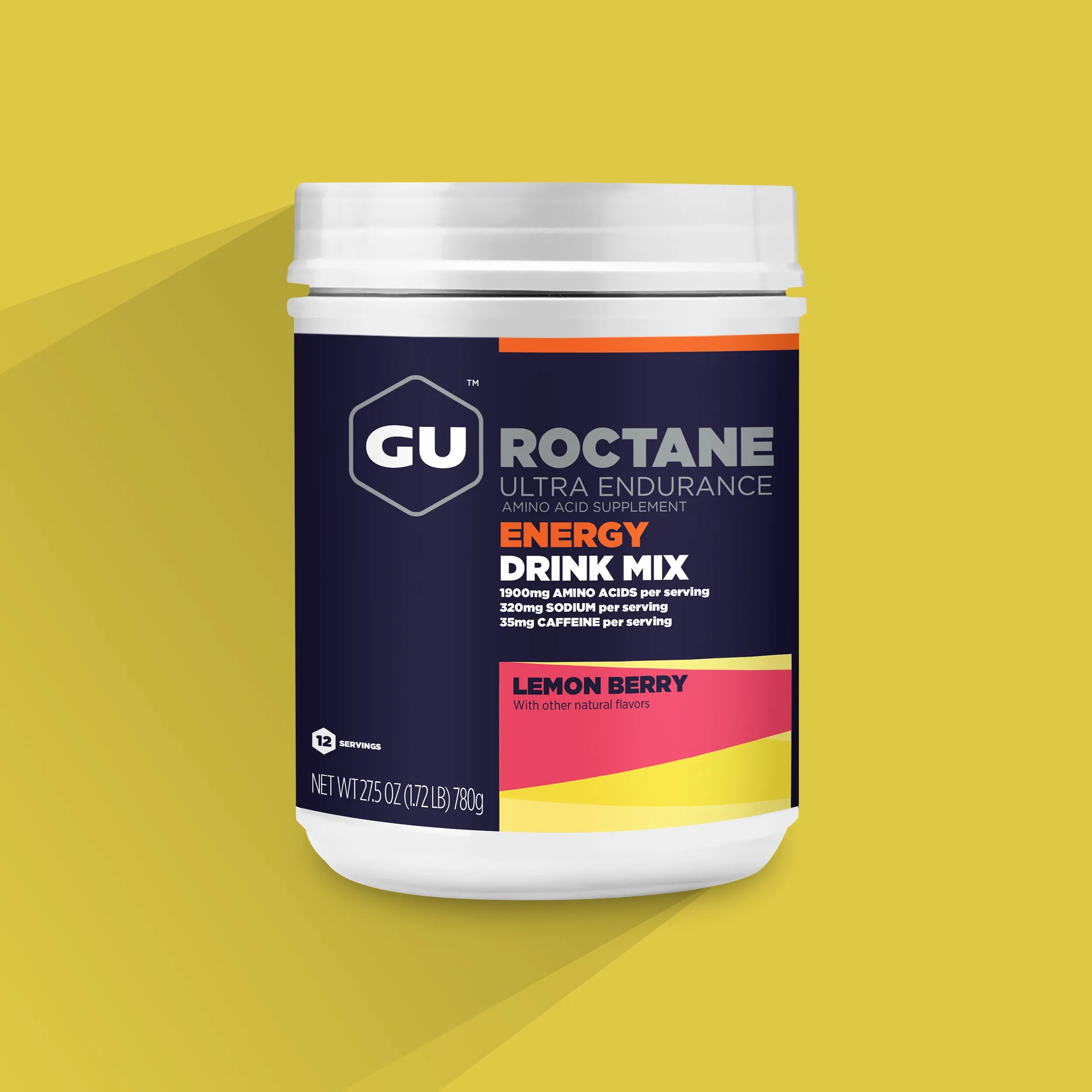 GU Roctane Energy Drink (12 Serv Can)