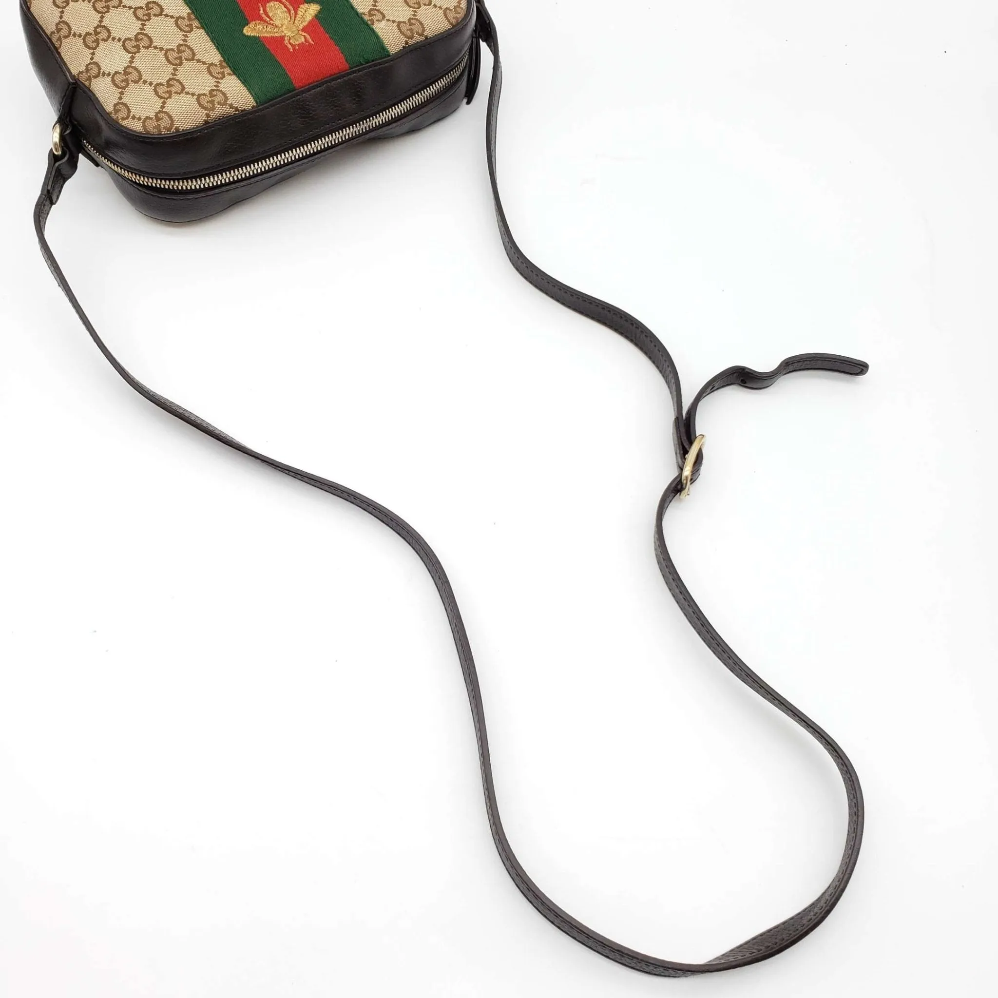 Gucci Bee Soho Camera Crossbody Bag