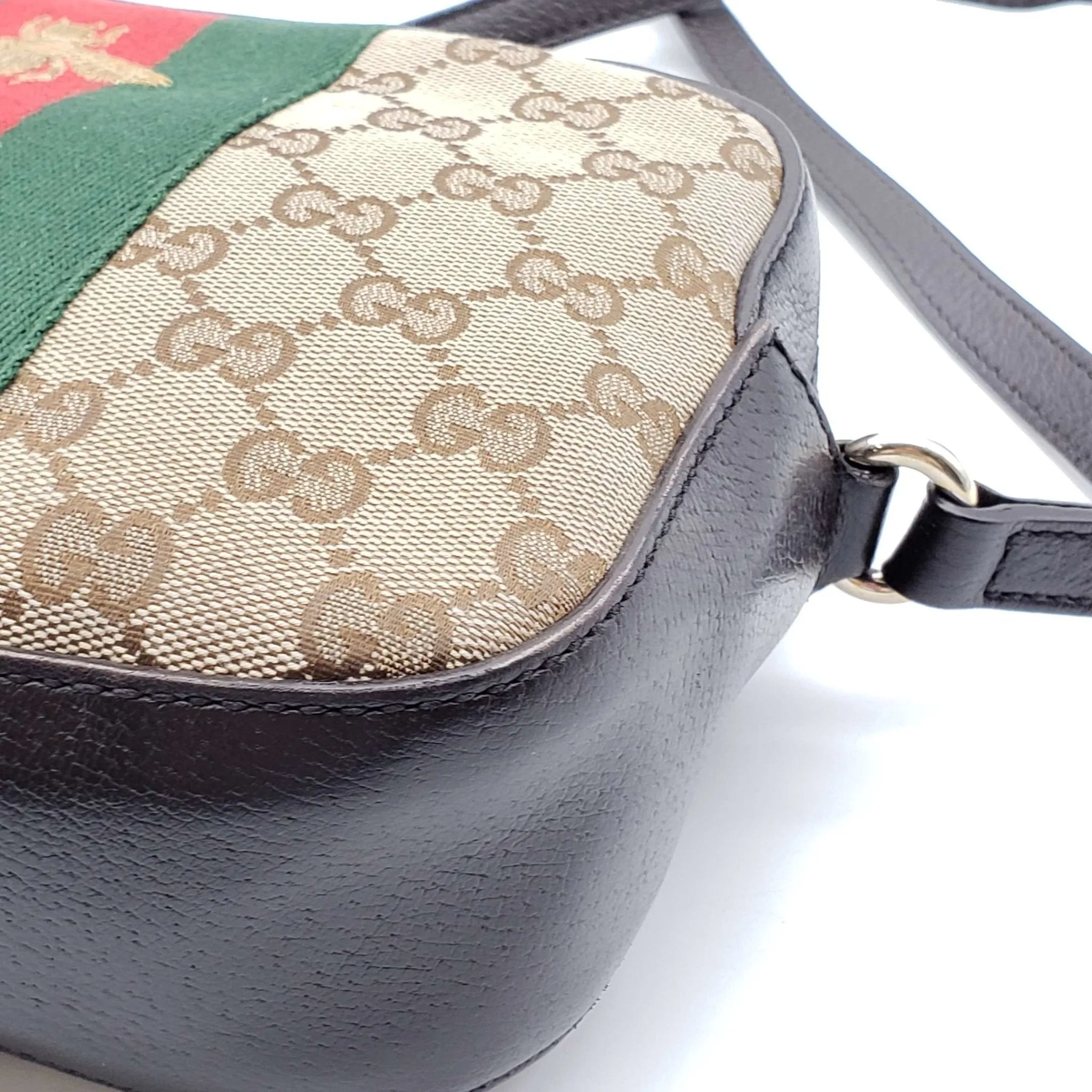 Gucci Bee Soho Camera Crossbody Bag