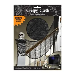 Halloween Creepy Cloth Black Decoration