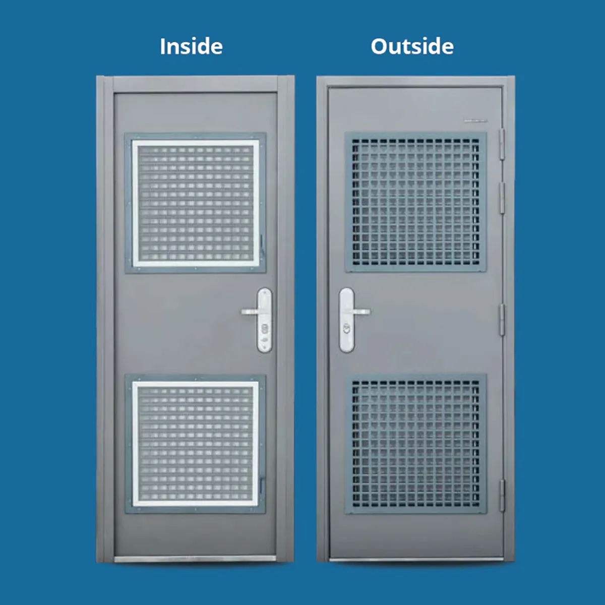 Heavy Duty Fly Screen Security Door