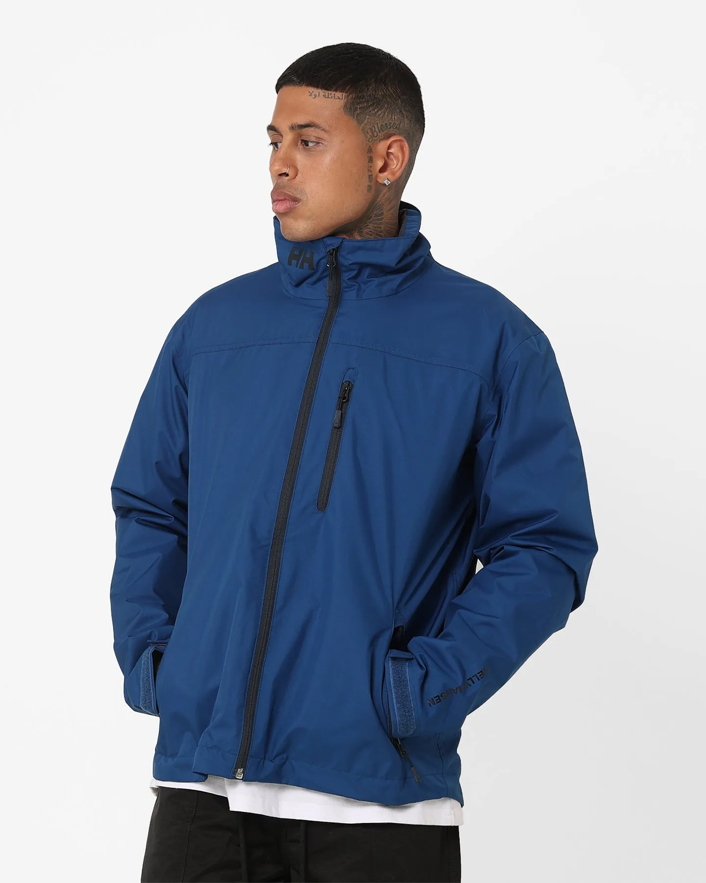 Helly Hansen Crew Midlayer Jacket Deep Fjord
