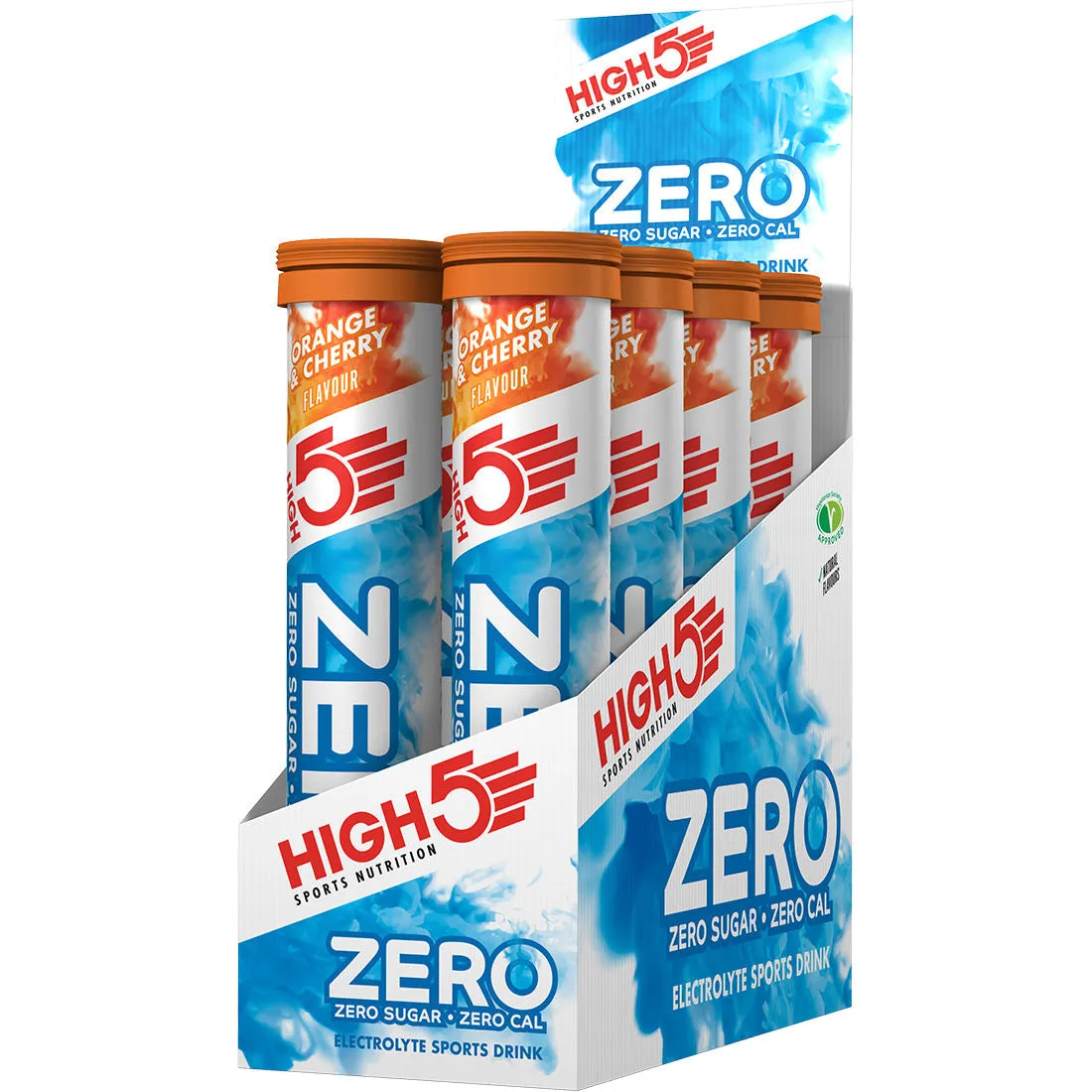 HIGH5 ZERO DRINK BOX OF 8 TUBES - SAVE 10%