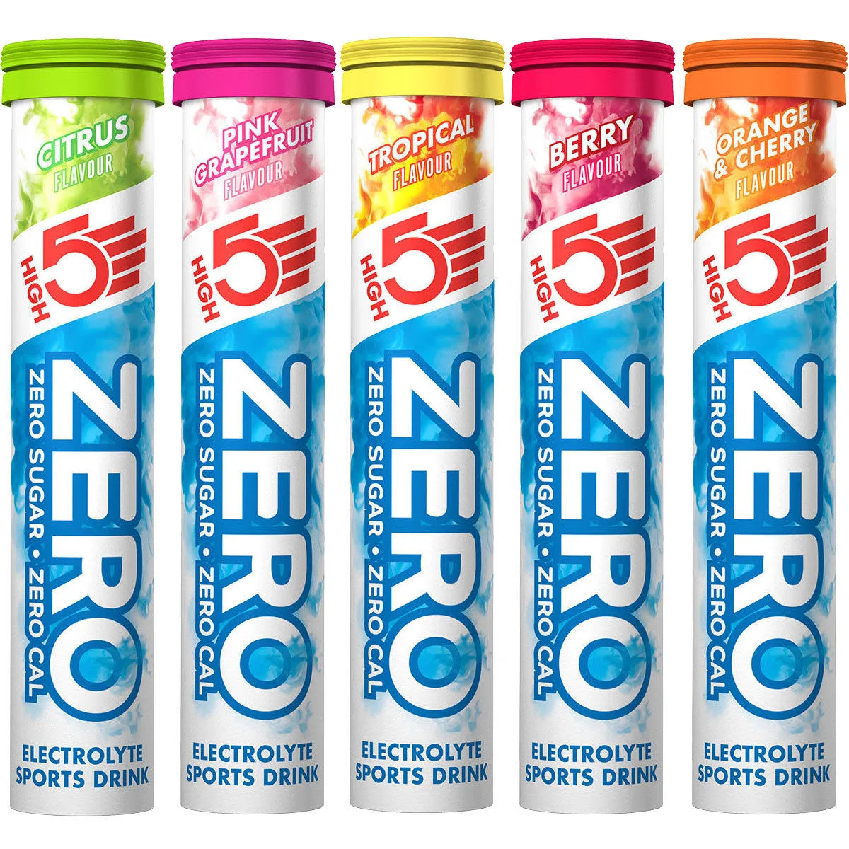 HIGH5 ZERO DRINK BOX OF 8 TUBES - SAVE 10%