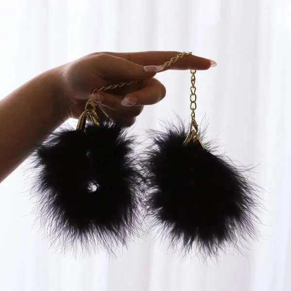 Honey Bunny Hand-Cuffs - Black