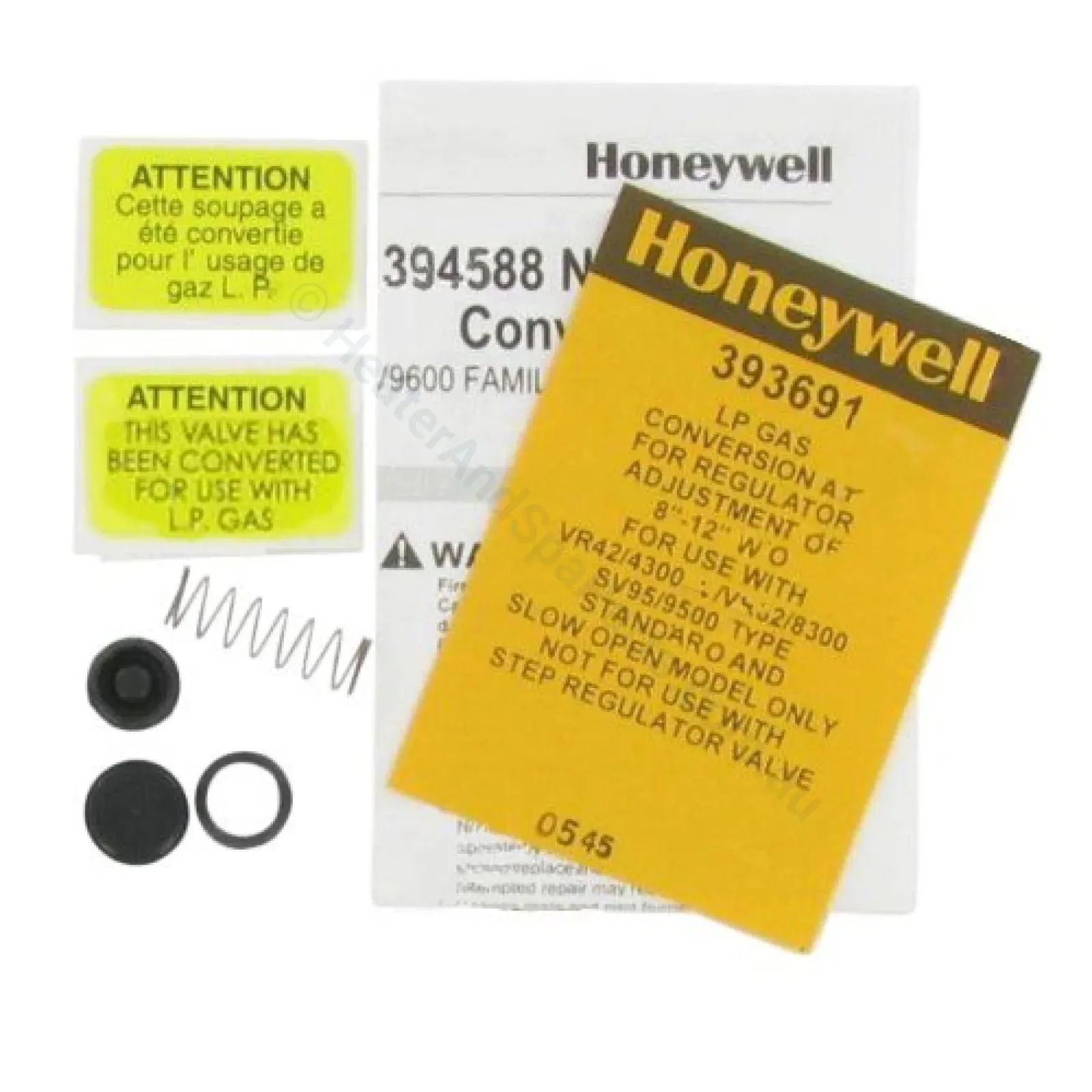 Honeywell 393691 LPG Gas Valve Conversion Kit