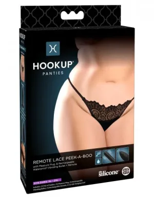 Hookup Remote Lace Peek-A-Boo XL-XXL