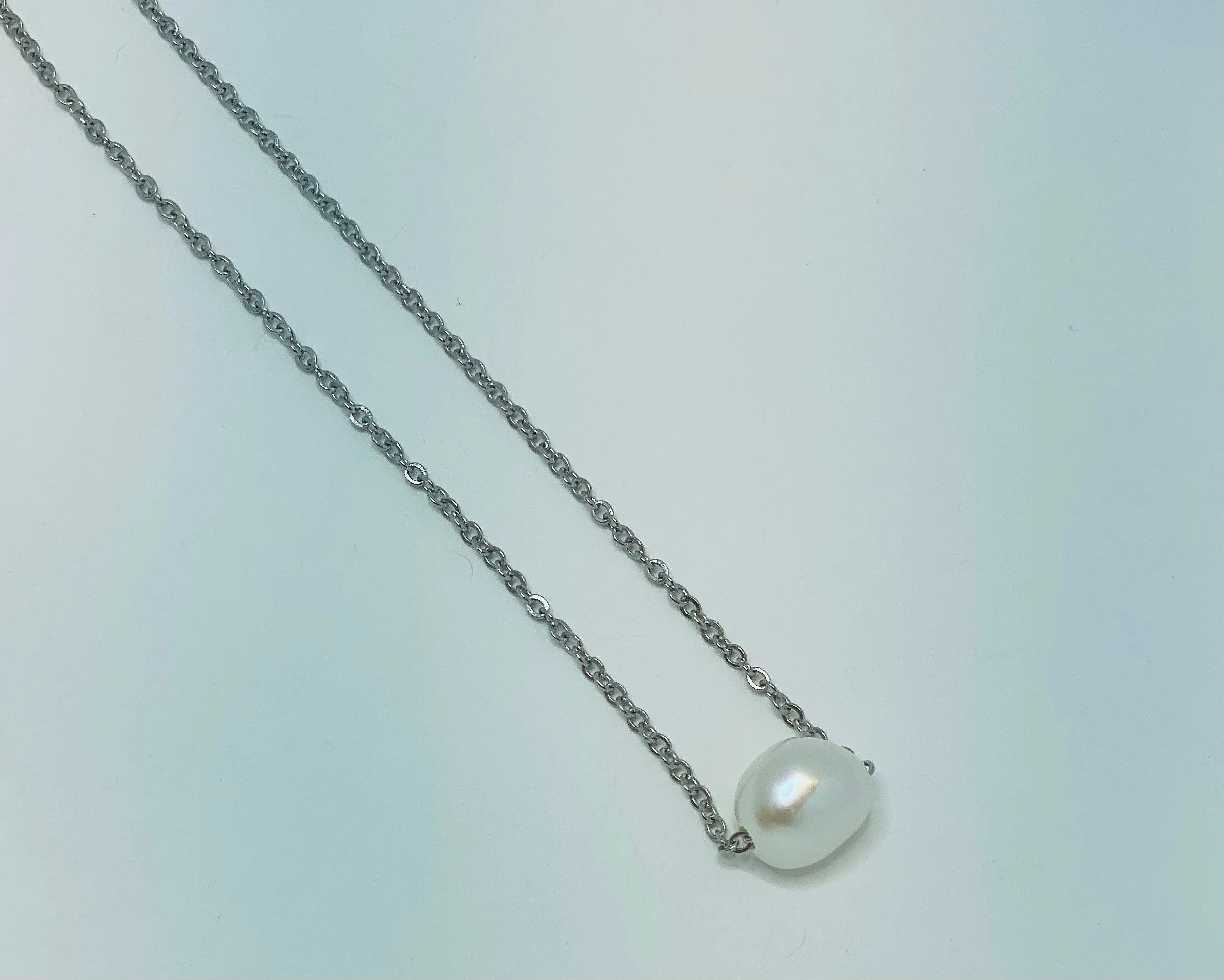 Hostess gift, wedding shower hostess thank you gift, bridal shower host gifts, dainty pearl necklace