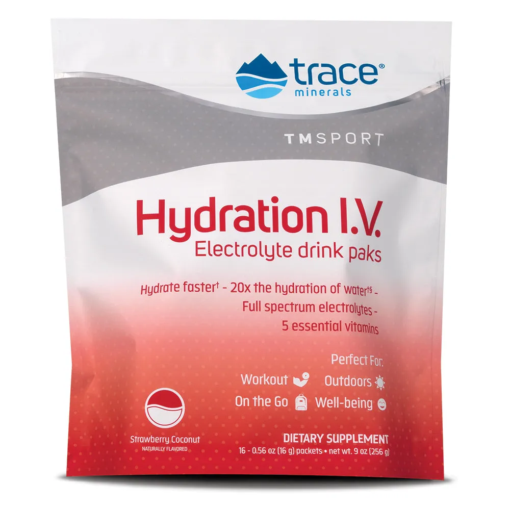 Hydration I.V. Electrolyte drink paks (256g)