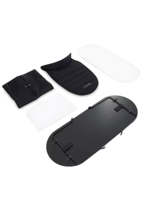 iCandy Peach 7 2nd Carrycot Fabric - Black Edition