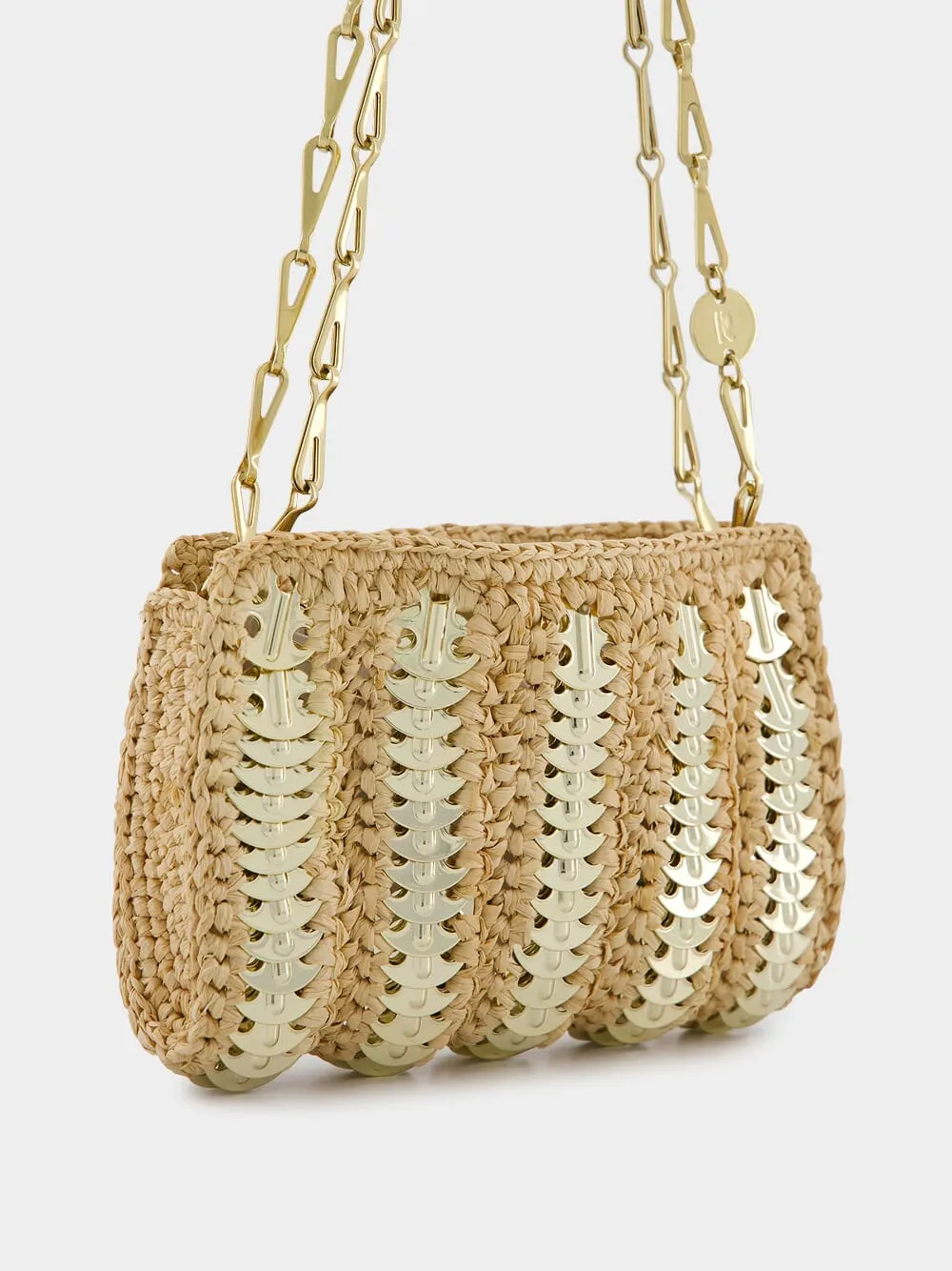 Iconic Nano 1969 Raffia Bag