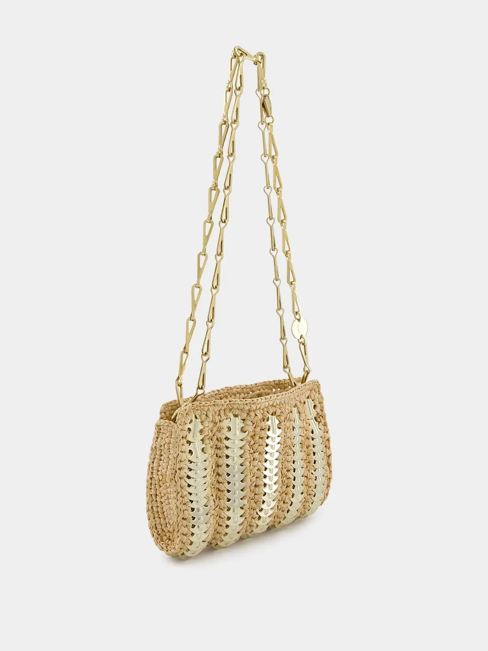 Iconic Nano 1969 Raffia Bag
