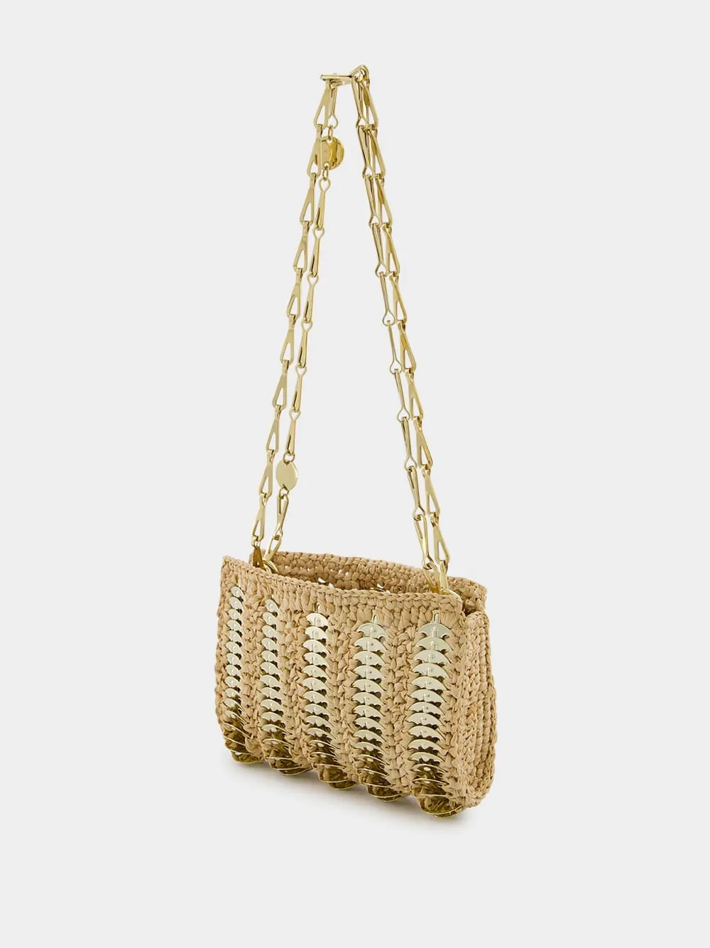 Iconic Nano 1969 Raffia Bag