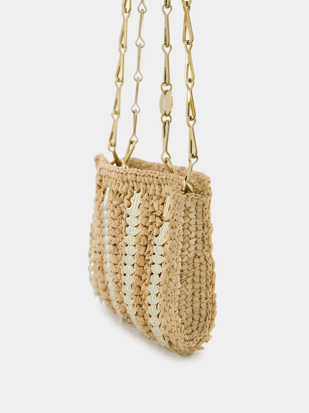 Iconic Nano 1969 Raffia Bag