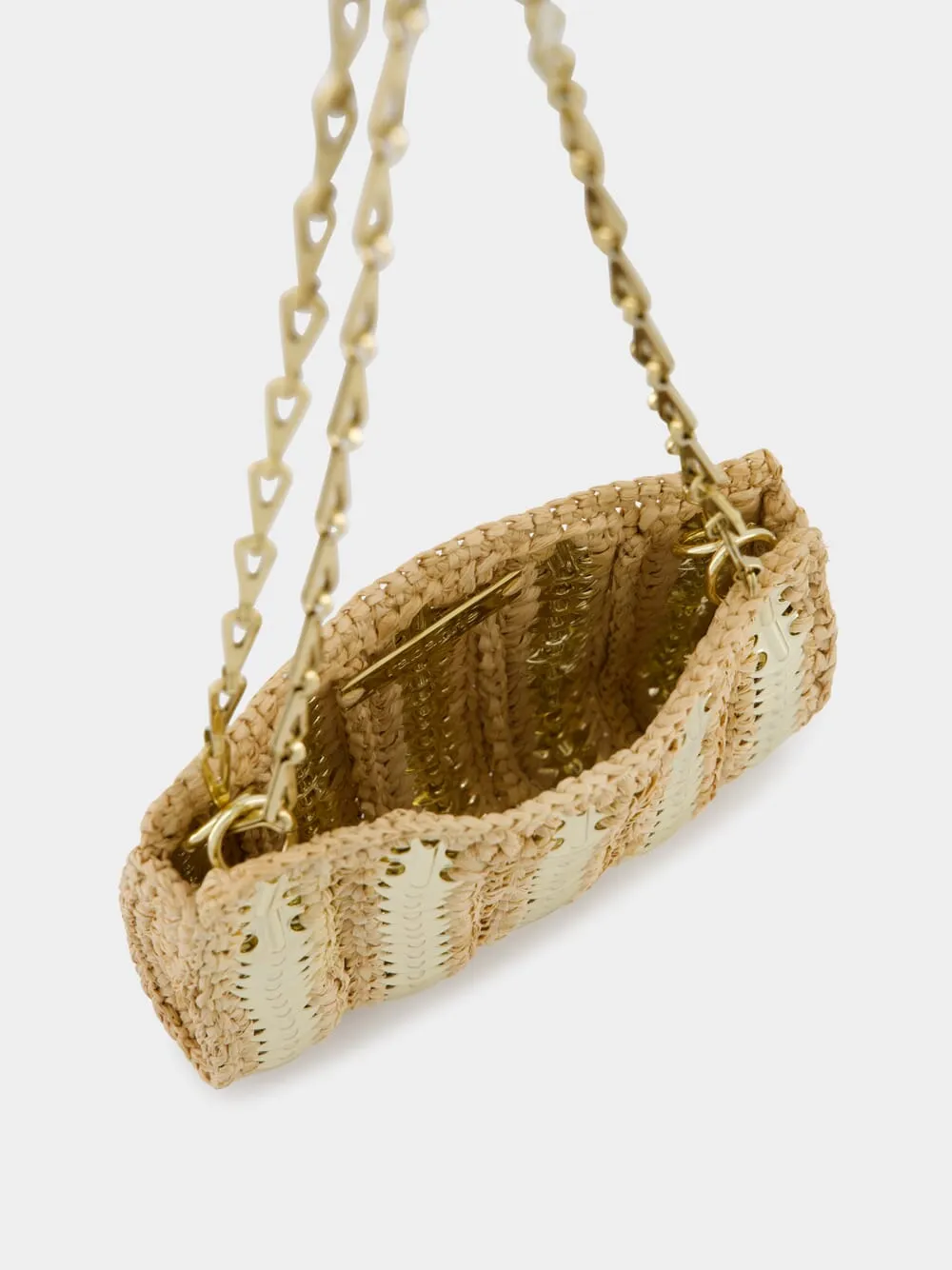 Iconic Nano 1969 Raffia Bag