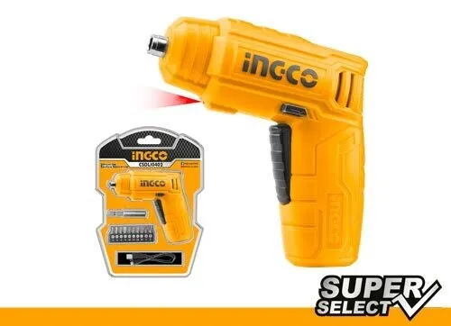 Ingco - Cordless Screwdriver Li-OnCSDLI0402