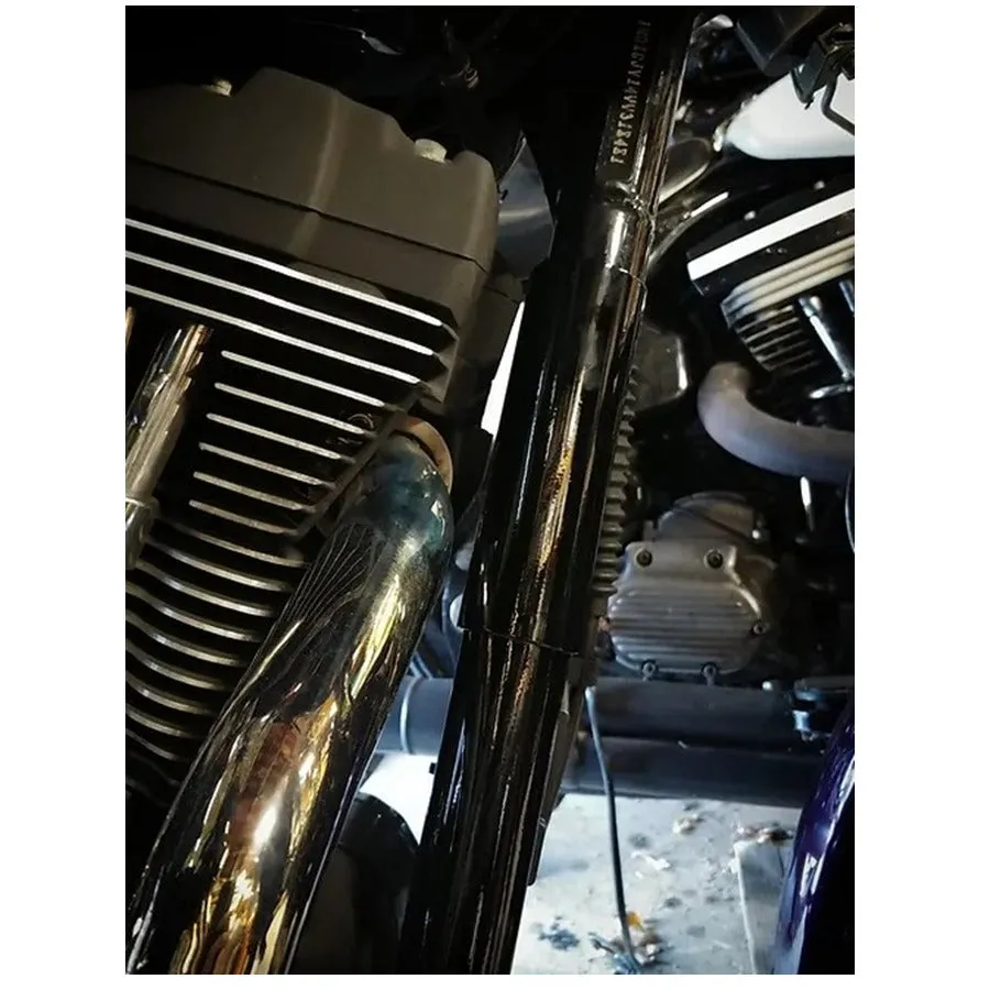 Invisivin Magnetic Vin Sticker Cover 1999-2005 Dyna Stepped from frame