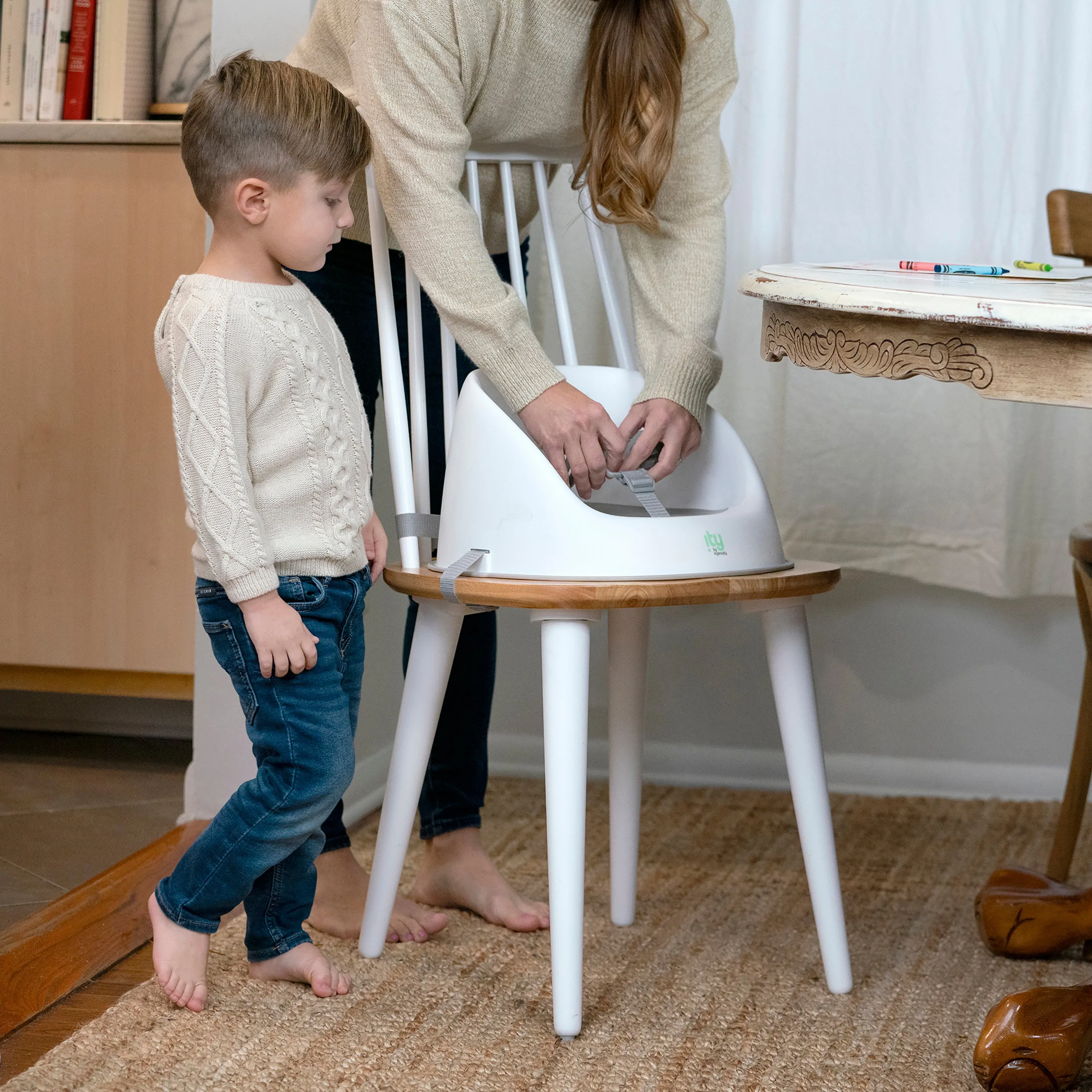 Ity Simplicity Seat Toddler Booster - Oat