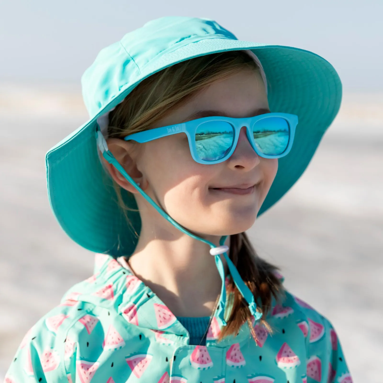 Jan & Jul Urban Xplorer Polarized Sunglasses - Sky Blue Aurora