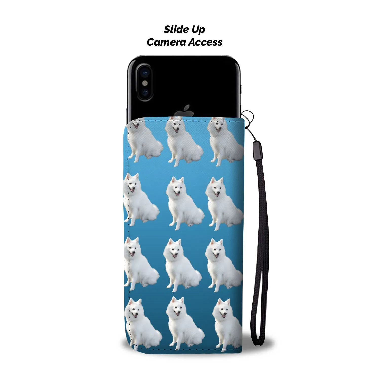 Japanese Spitz Phone Case Wallet