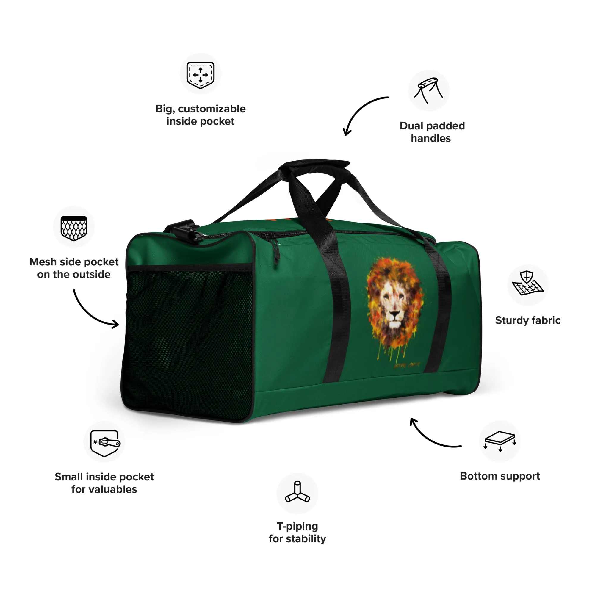 Jewel Duffle Bag - OG Hippie Dude