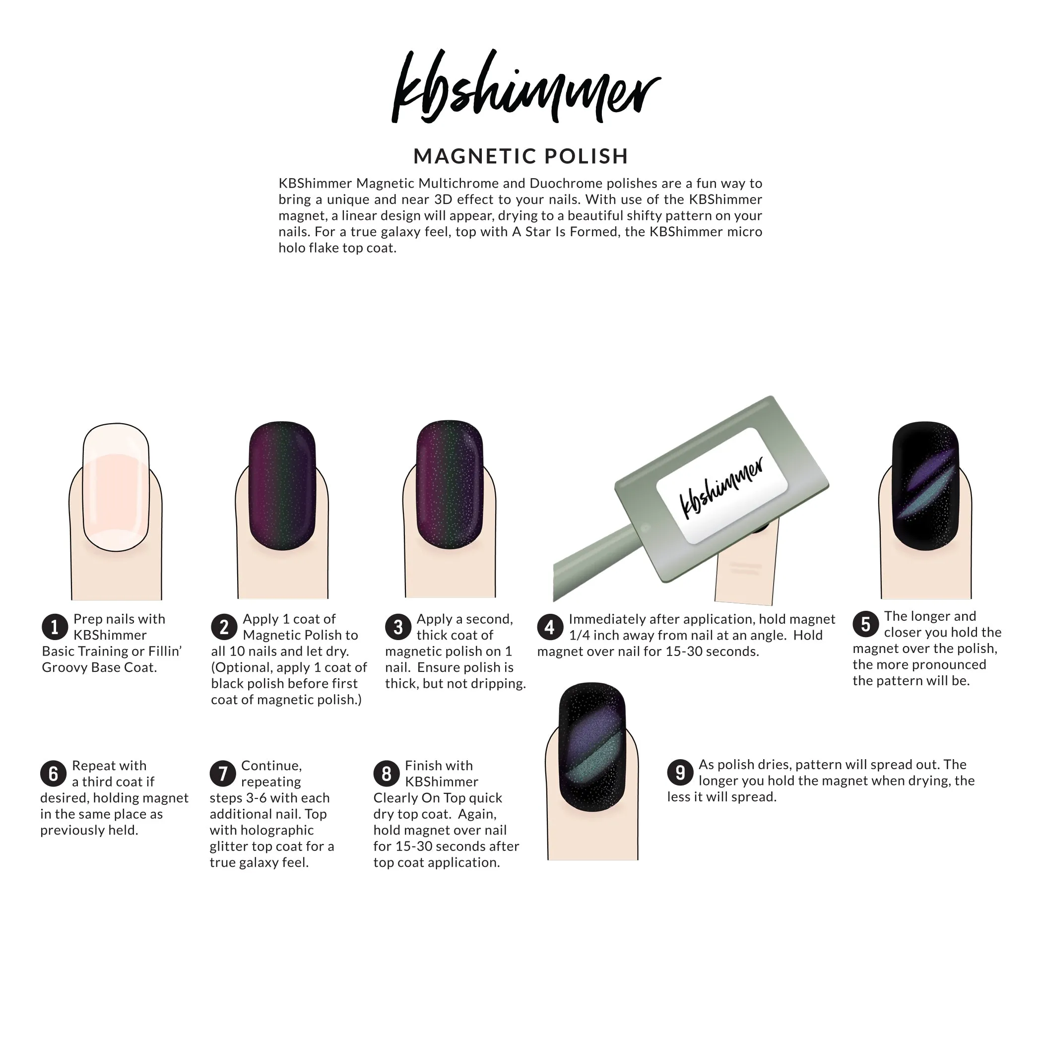 KBShimmer Dual Ended Magnet