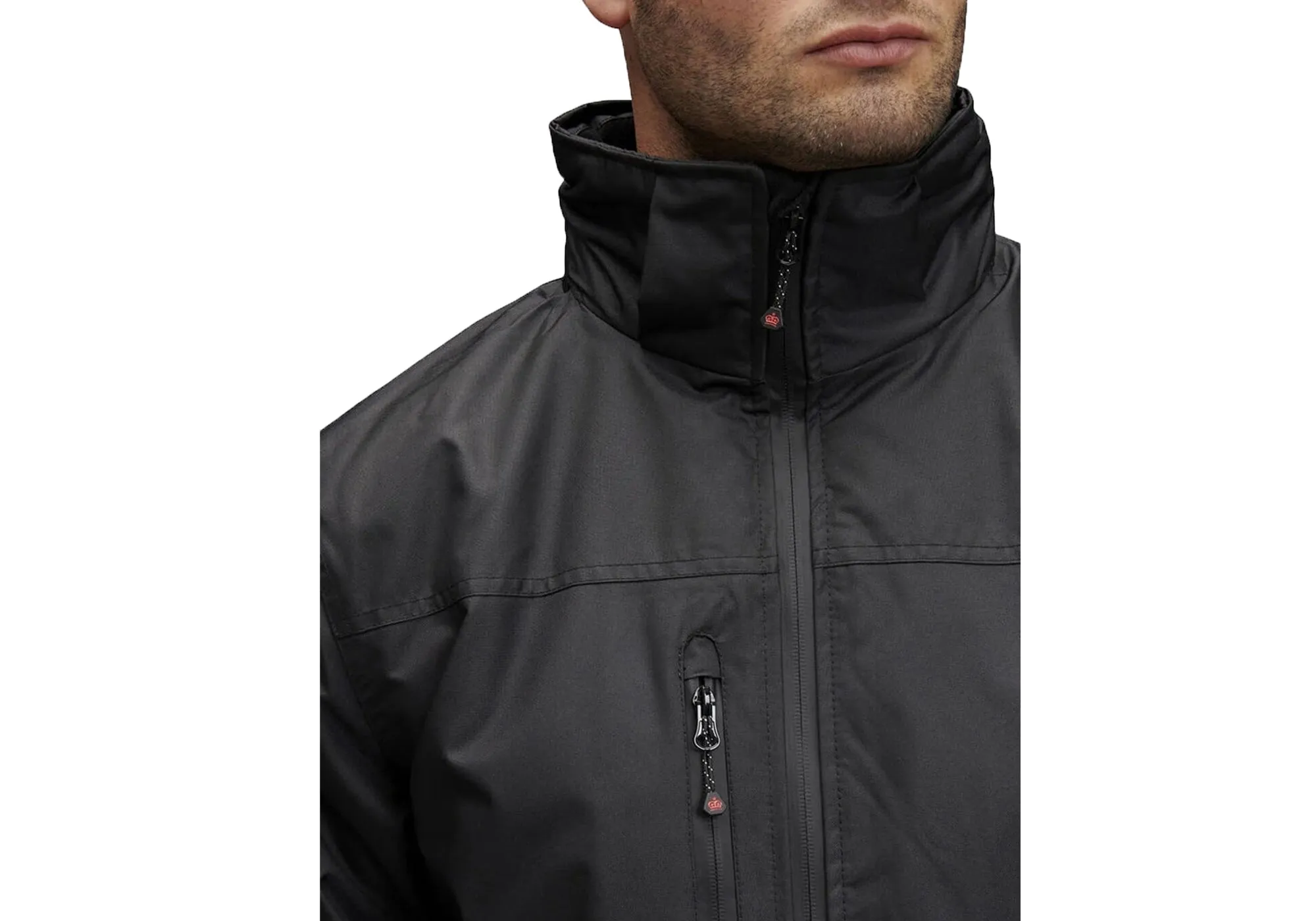 Kinggee Mens Waterproof Insulated Zip Jacket