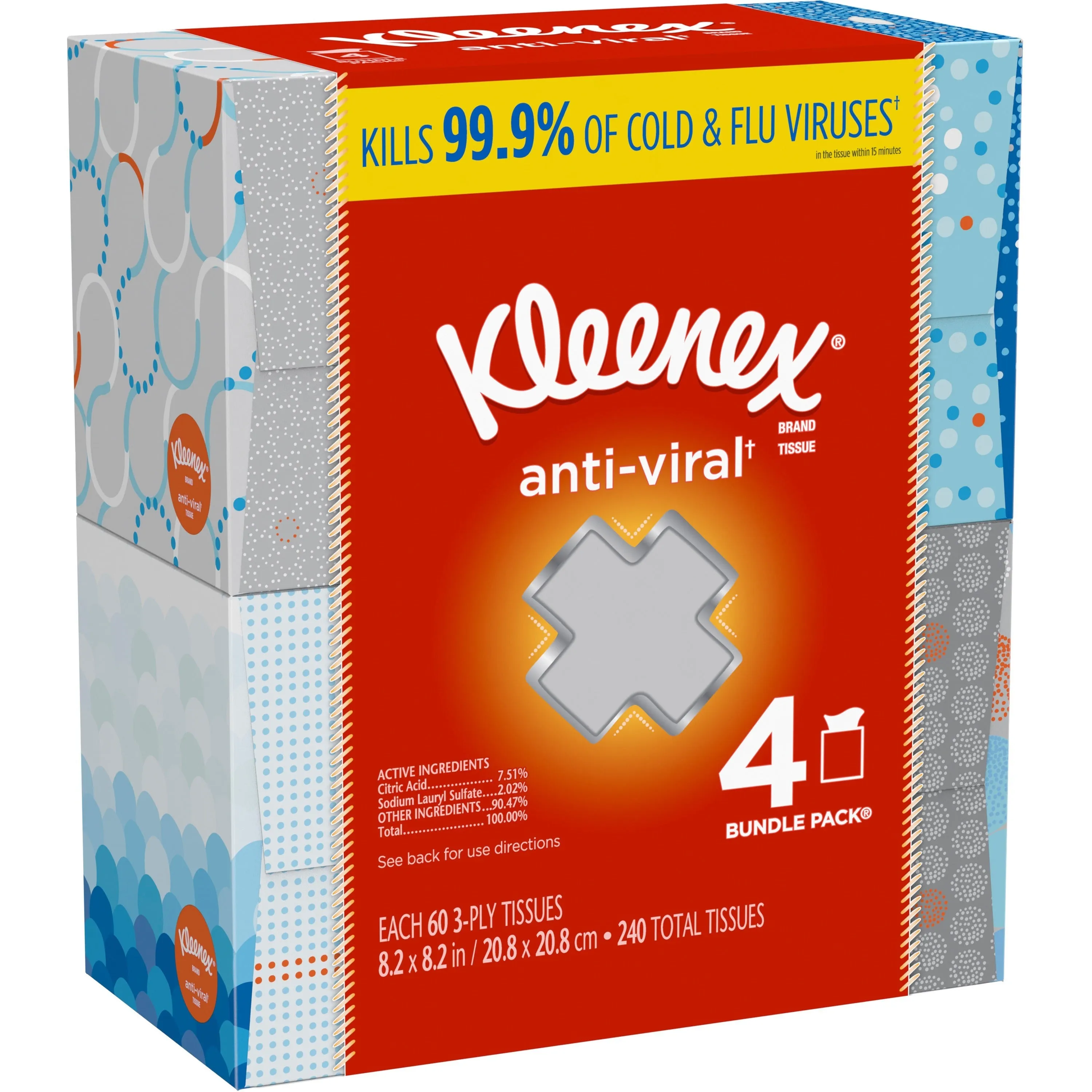 Kleenex Anti-Viral Facial Tissues