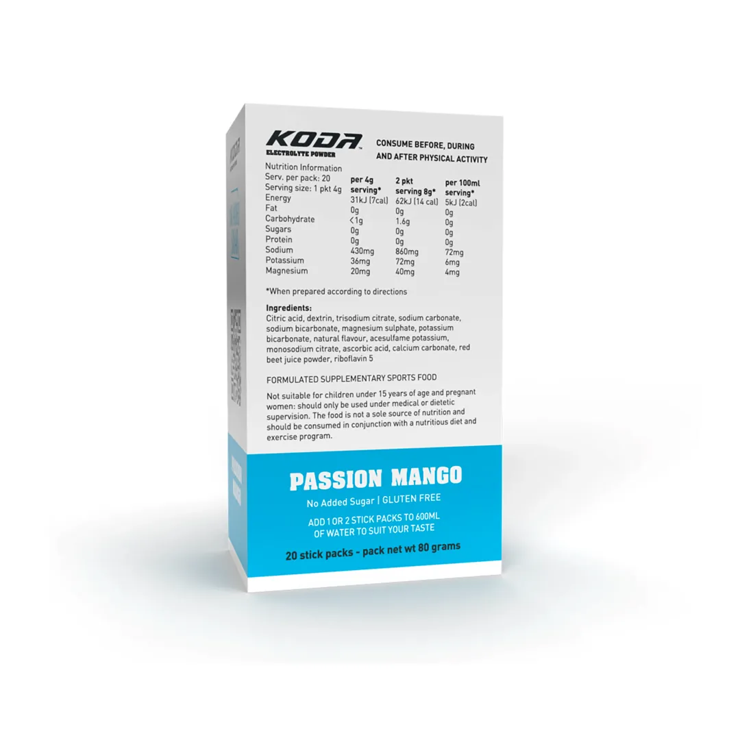 KODA Electrolyte Powder (20 Pack)